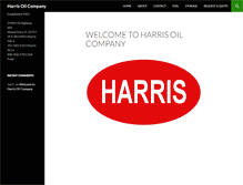 Tablet Screenshot of harrisoilco.com